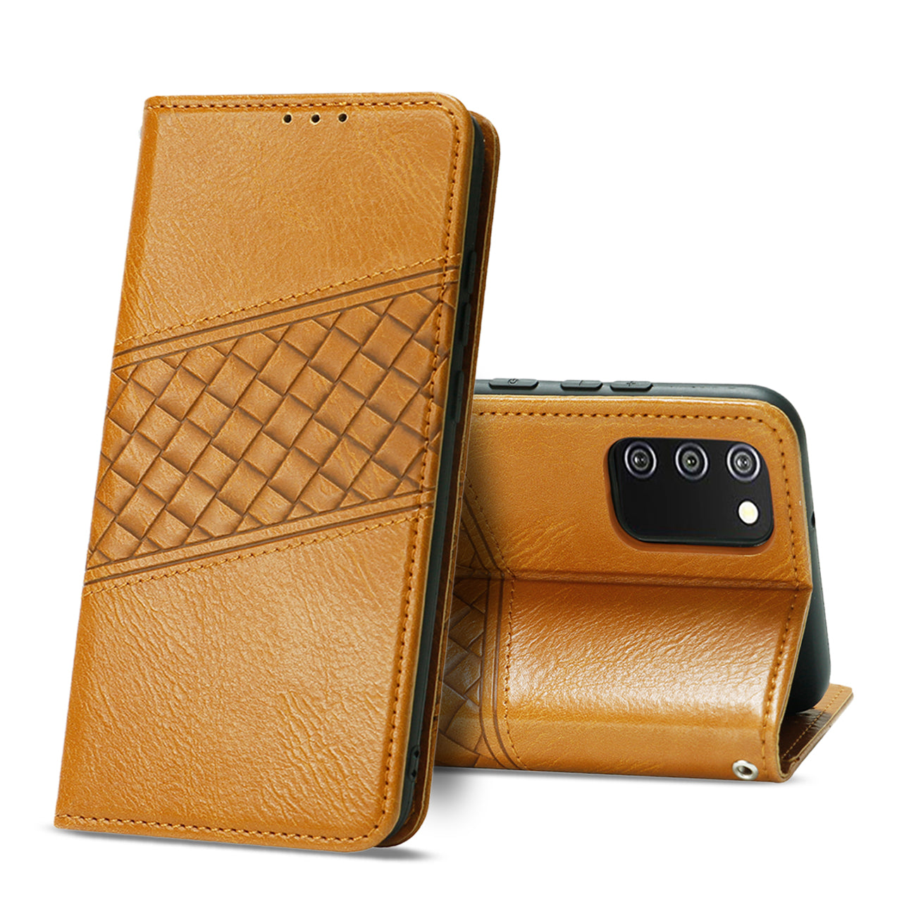 Reiko Samsung Galaxy A02S 3-In-1 Wallet Case In Brown